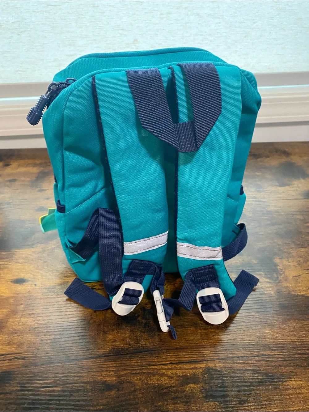 Kids Teal Dragon Backpack Lunch Bag with Dino Pocket New in Package